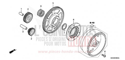 STARTING CLUTCH NC700XDD de 2013